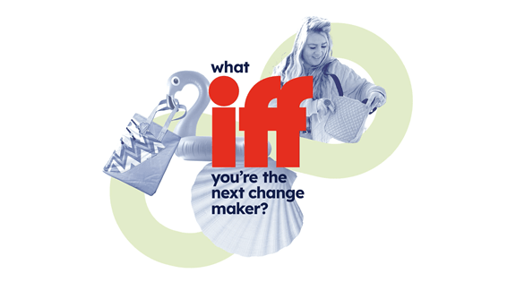Changemakers graphic "what iff you're the next change maker?
