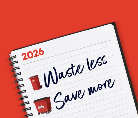 New Year Resolutions - waste less save more