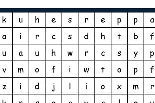 Recycling word search