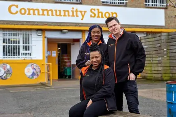 Community Shop employees, part of Biffa, helping to make positive change in 12 of the UK's most deprived communities