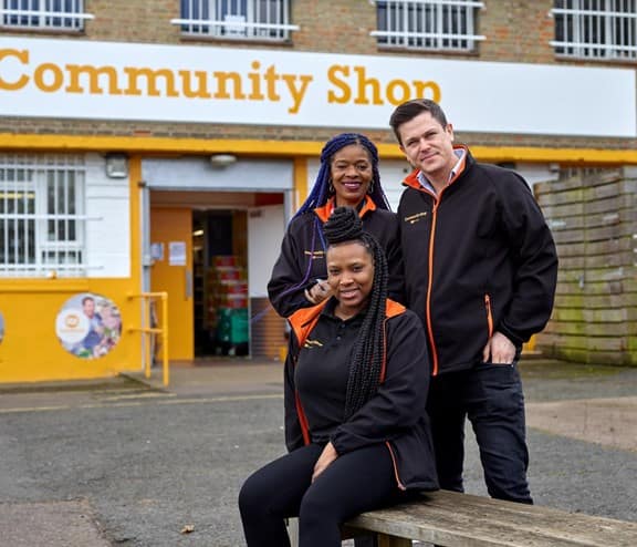 Community Shop employees, part of Biffa, helping to make positive change in 12 of the UK's most deprived communities