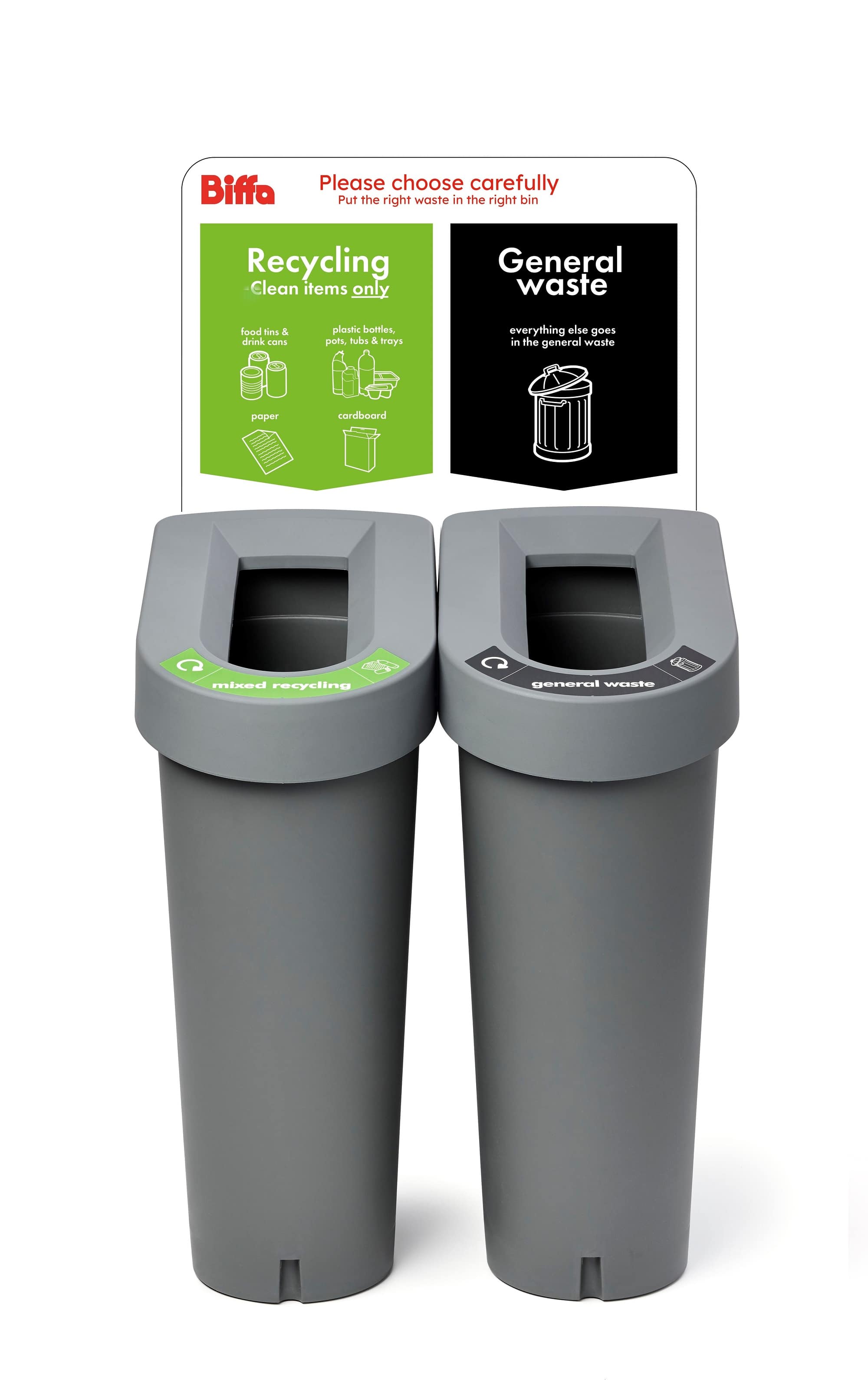 Biffa internal uBins Twin