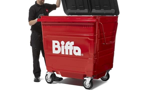 1100 Litre wheelie bin