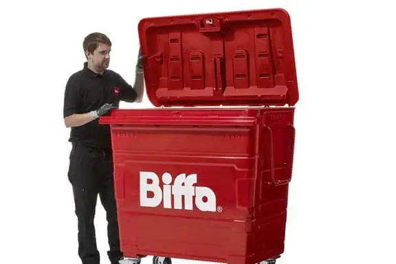 660 Litre wheelie bin