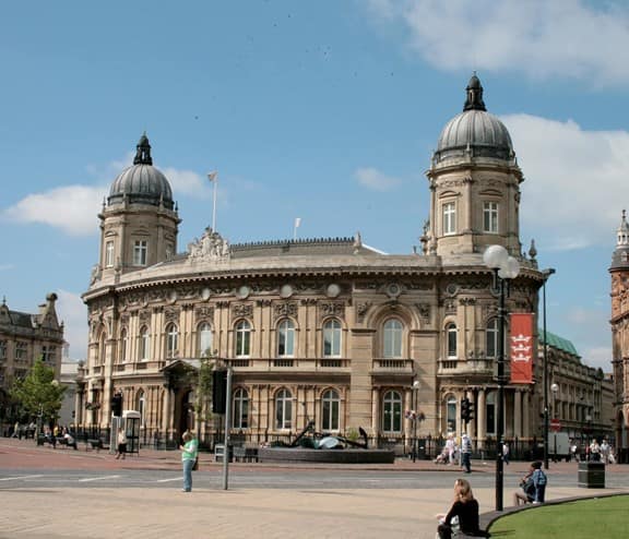 Scenic View of City Hall in Hull