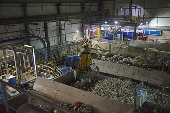 Interior of Biffa facility