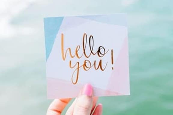 Greetings card