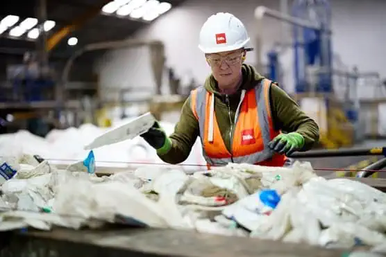 Biffa plastic recycling facility