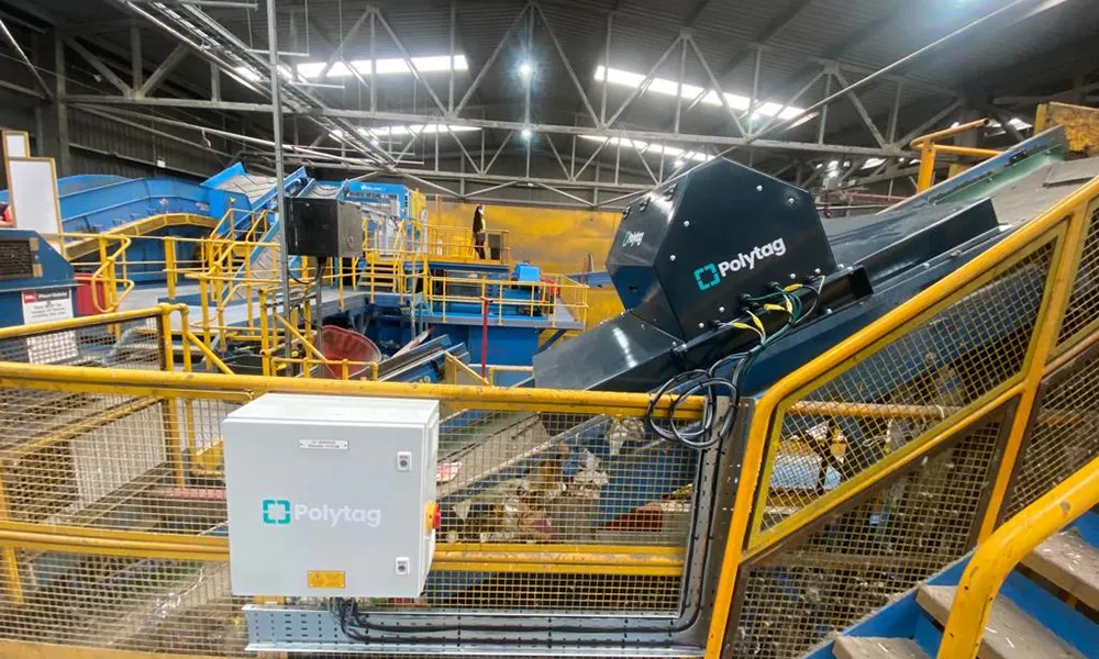 Polytag equipment at Biffa facility