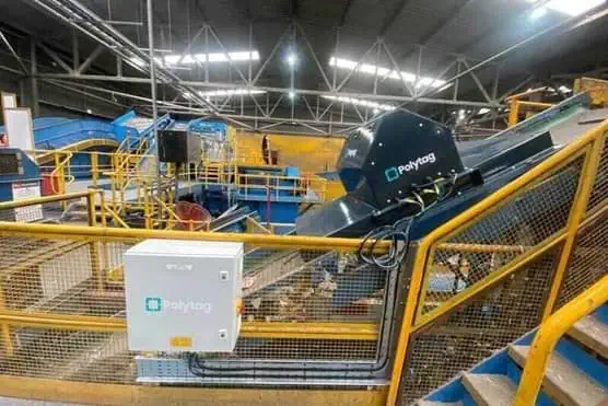 Polytag equipment at Biffa facility