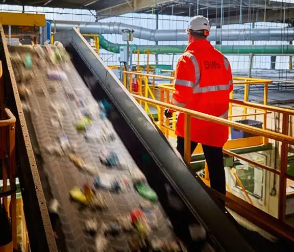 Biffa employee in the newly acquired Renewi’s municipal business in the UK