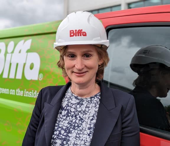 Fiona Campbell, Head of Sustainability at Biffa, featured in The Sun's Employment article, advocating for women in the waste industry