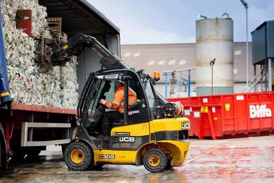 Biffa's employee working after being shortlisted for several titles at the 2024 National Recycling Awards