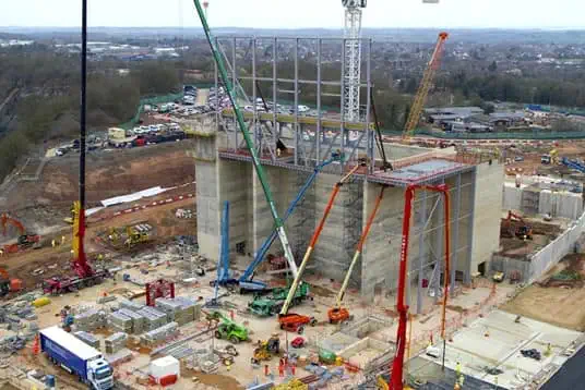 Aerial view of Biffa facility