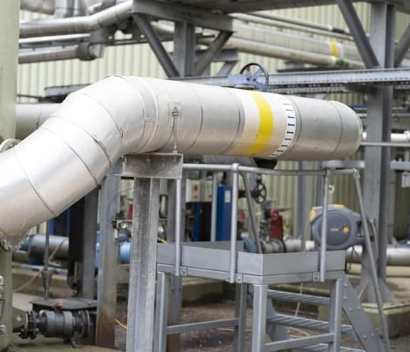 Anaerobic digestion process at Biffa's energy from waste plant