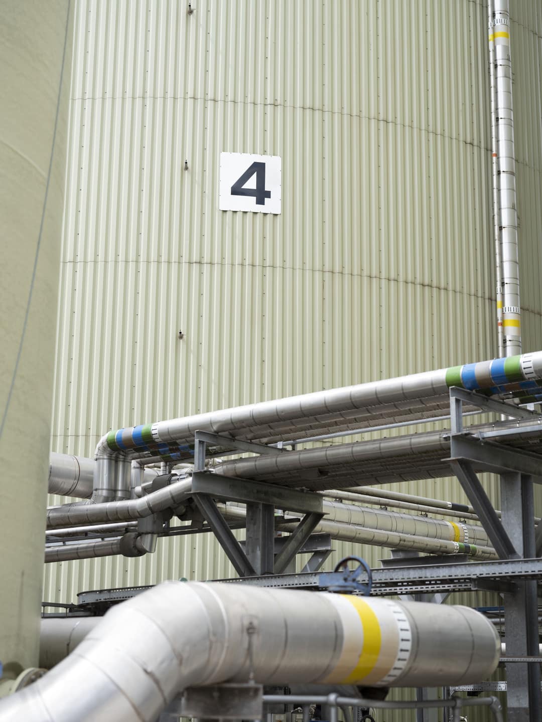 Pipe in Biffa's anaerobic digestion facilities