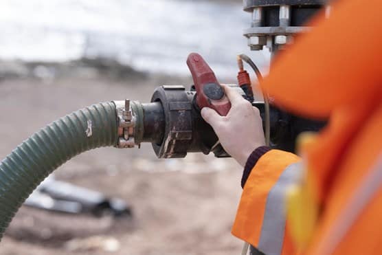 Biffa's landfill site for capturing methane
