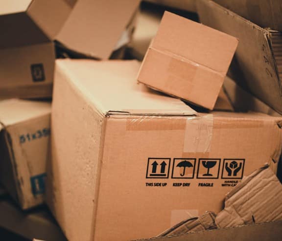 Carboard boxes