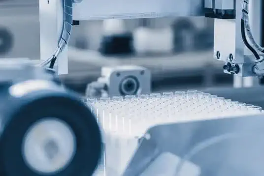 Tubes in production machinery