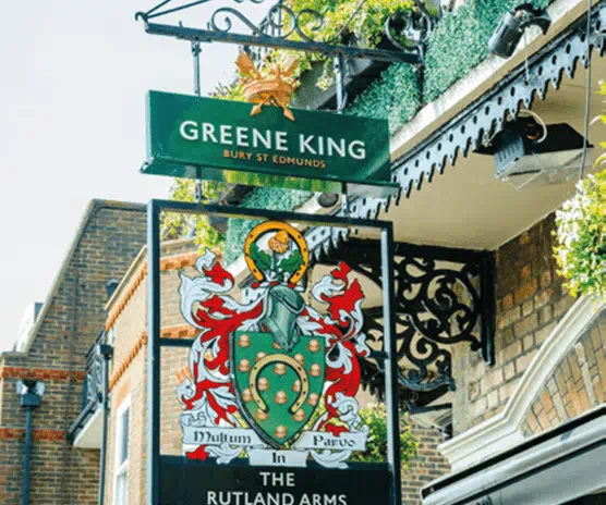 Greene King pub as Biffa collaborates with them to reduce their greenhouse gas emissions by 50% by 2030