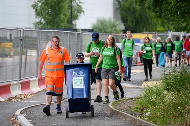 Wasteaid charity walk